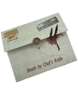 Mystery Party Case Files - Death by Chef's Knife Puzzle Set, 52 Piece