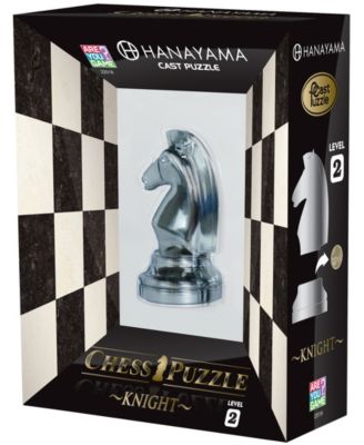 Hanayama Level 2 Cast Chess Puzzle - Knight