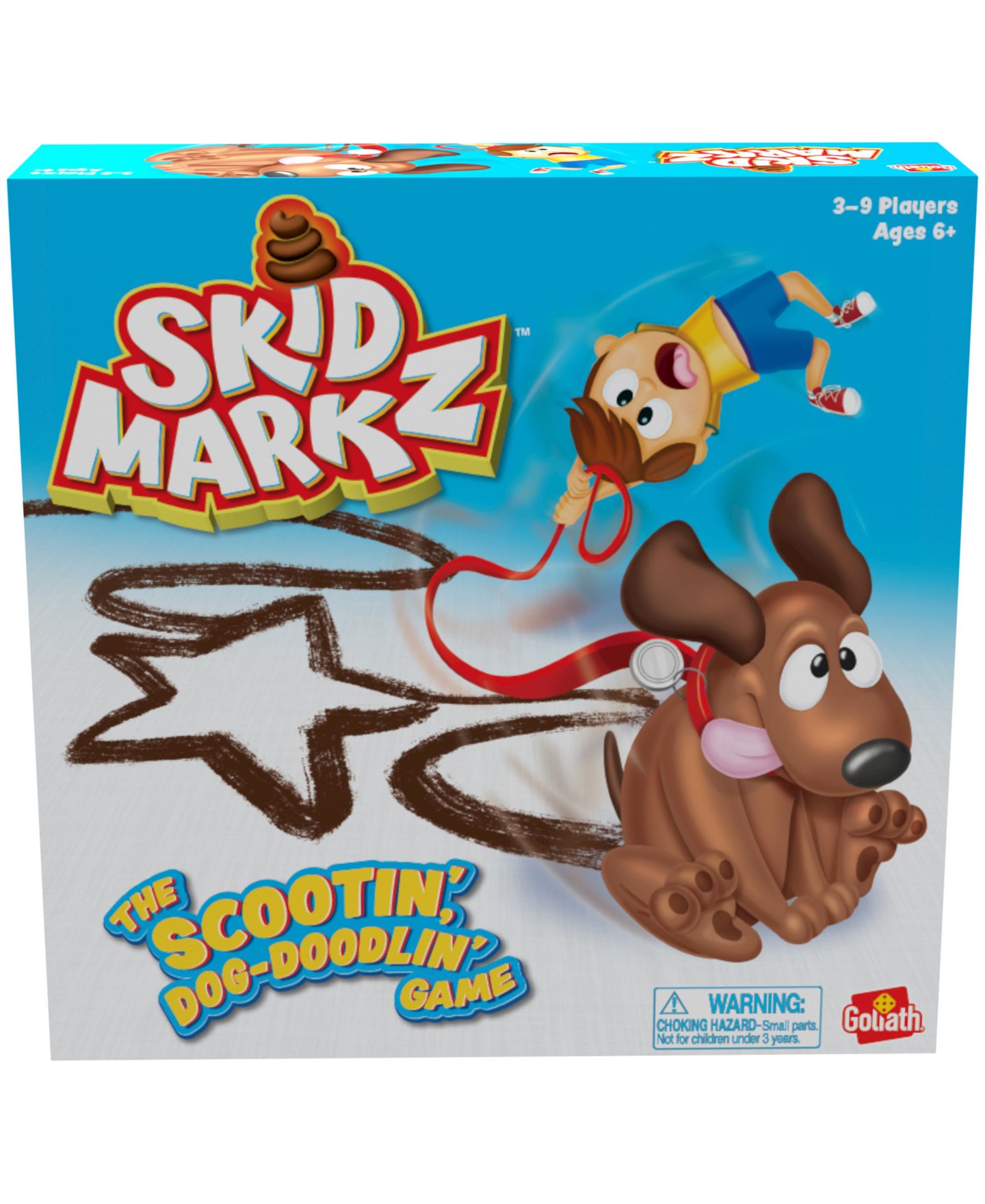 Детские настольные игры Goliath The Scootin' Dog-Doodlin' Game 142-Piece Drawing Board Game, Ages 6+ — фото 6