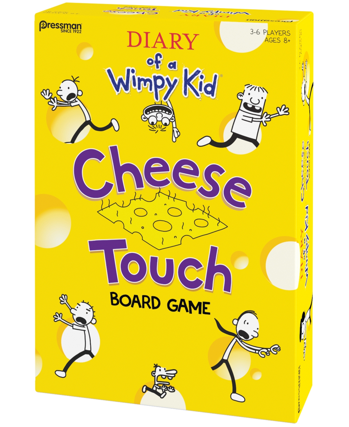 Pressman Toy Diary Of A Wimpy Kid Cheese Touch Board Game Set In Multi