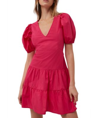French Connection - Women's Birch Puff-Sleeve Dress
