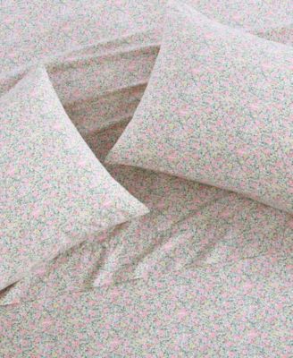 Loveston 200-Thread Count Cotton Percale 4-Pc. Sheet Set, King