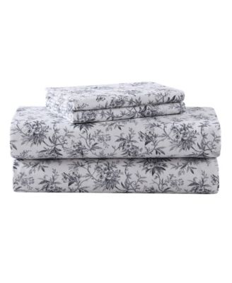 Cotton Flannel 4 Piece Sheet Set, Full