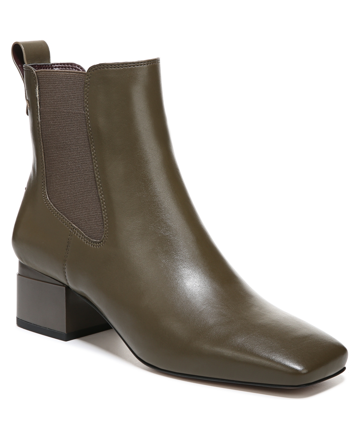 Franco Sarto Waxton Chelsea Boot In Truffle Brown Leather