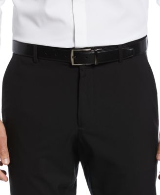 Men's Reversible Feather Stitch-Edge Belt