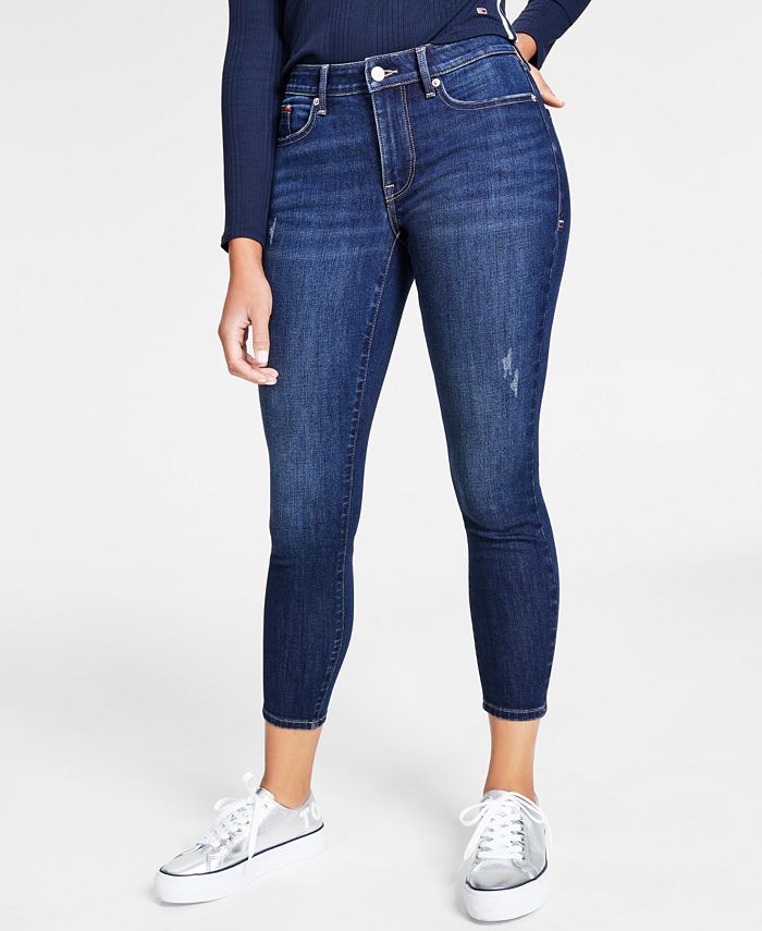 DKNY Jeans Women's Mid-Rise Skinny Ankle Jeans - Macy's