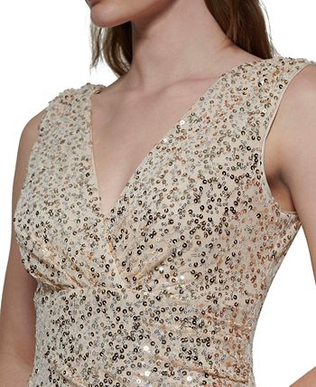 Eliza j faux wrap sheath on sale dress