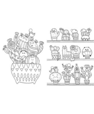 A Million Cute Animals: Adorable Animals to Color by Lulu Mayo