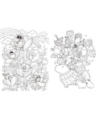 A Million Kawaii Cuties: The Sweetest Things to Color by Lulu Mayo
