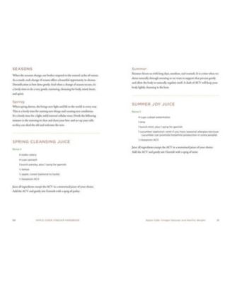 Apple Cider Vinegar Handbook: Recipes for Natural Living by Amy Leigh Mercree