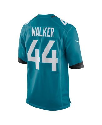 Men's Travon Walker Teal Jacksonville Jaguars Prowler Throwback Player Game Jersey