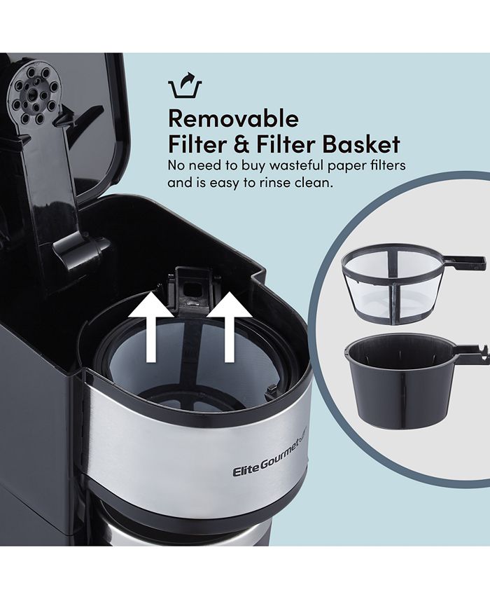 Elite Gourmet SingleServe Personal Coffee Maker Macy