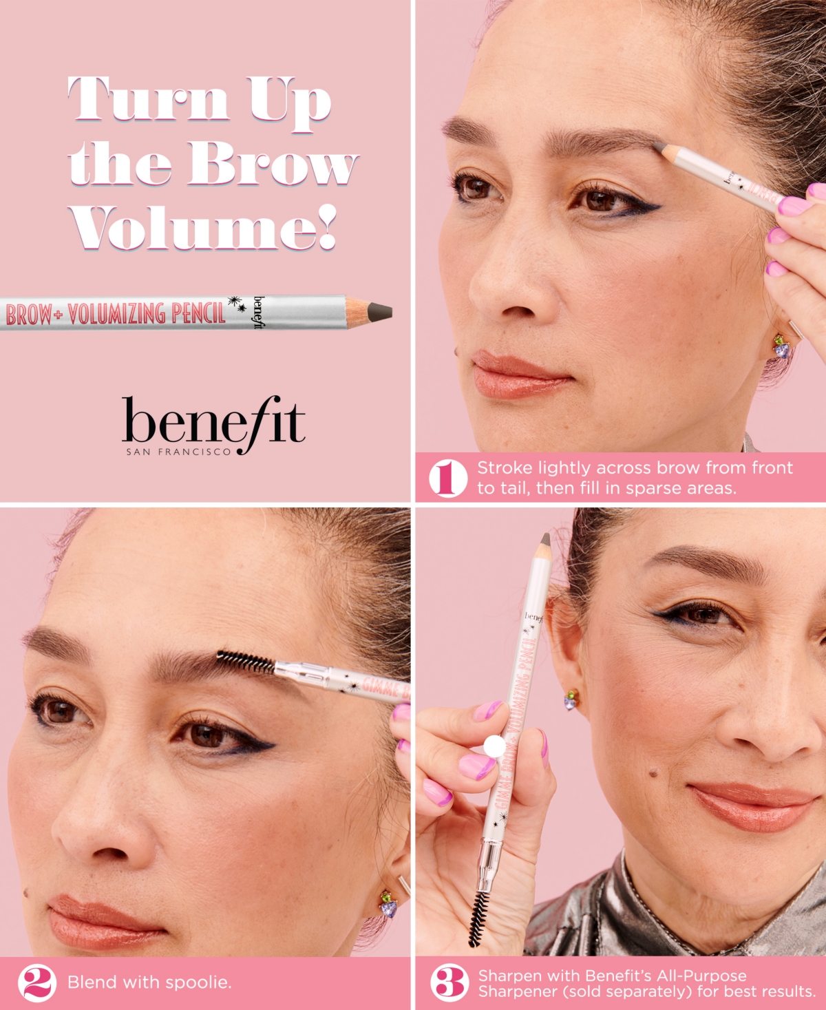 Benefit Cosmetics Gimme Brow+ Volumizing Fiber Eyebrow Pencil In Shade 3.75