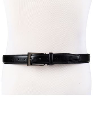 Men's Edge Stitched Belt, Created for Macy's