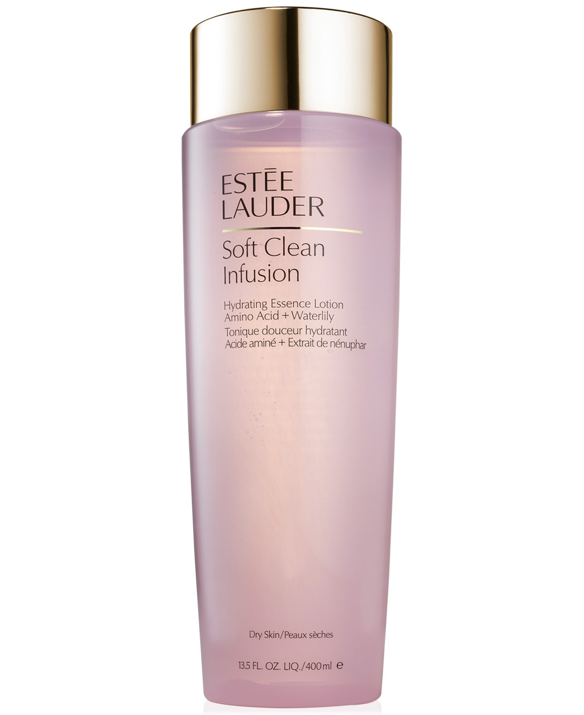 Estée Lauder Soft Clean Infusion Hydrating Skin Essence Face Lotion Toner with Amino Acid + Waterlily, 13.5 fl oz. — фото 1