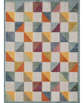 Calla 6930 7'10" x 9'10" Outdoor Area Rug