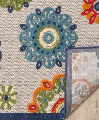 Calla 6934 7'10" x 9'10" Outdoor Area Rug