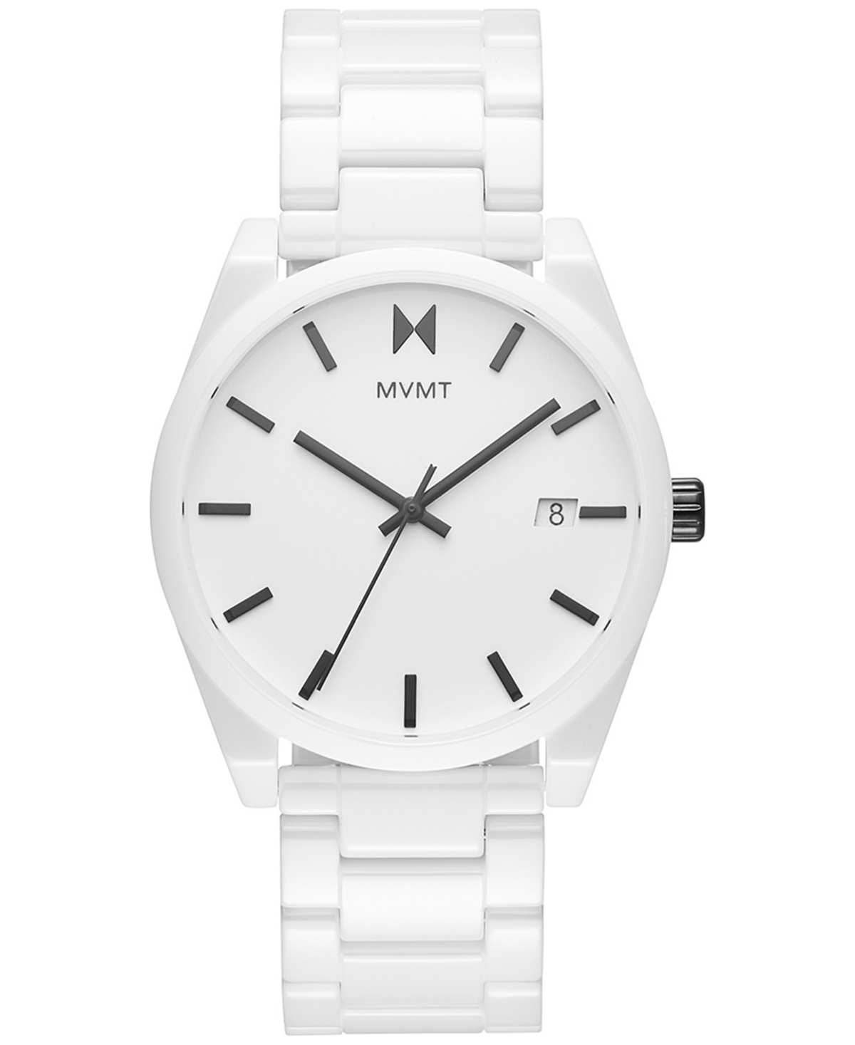 Element White Ceramic Bracelet Watch 43mm - White
