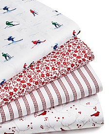 Holiday Cotton Sheet Sets, Created for Macy's