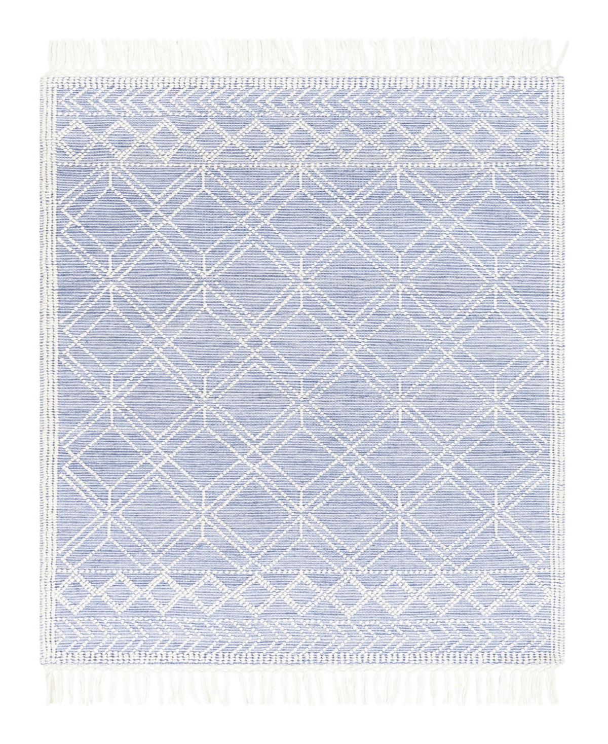 Surya Fleur Fle-2303 9' x 12' Outdoor Area Rug - Blue, White