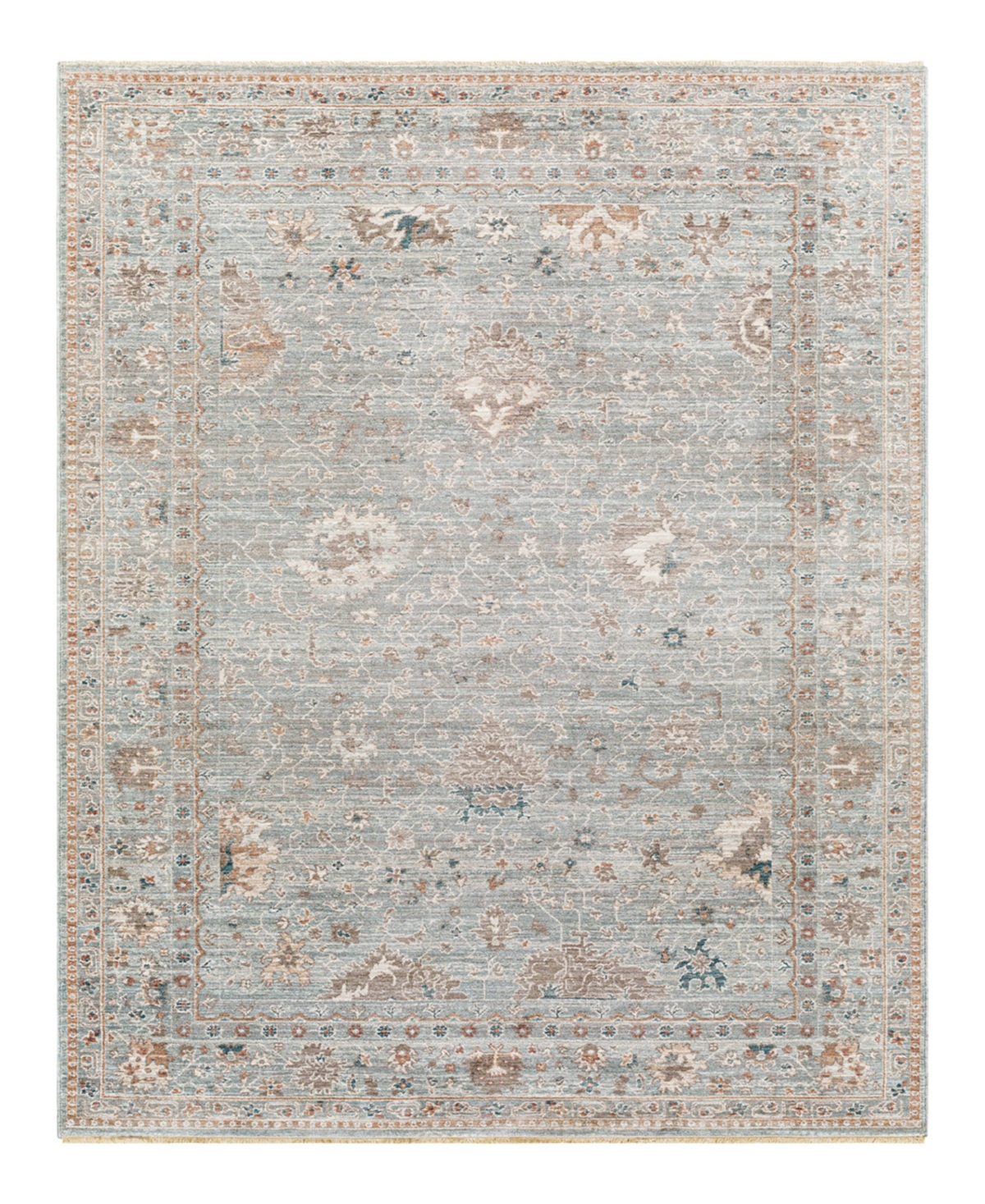 Surya Carlisle Csi-2310 7'10in x 10' Area Rug - Mist, Brown