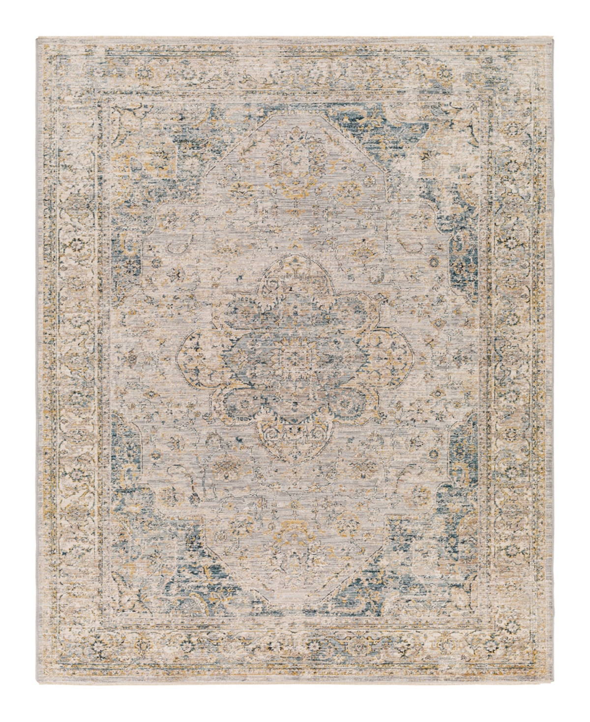 Surya Aspendos Aps-2303 9' x 12'2in Area Rug - Maize, Blue