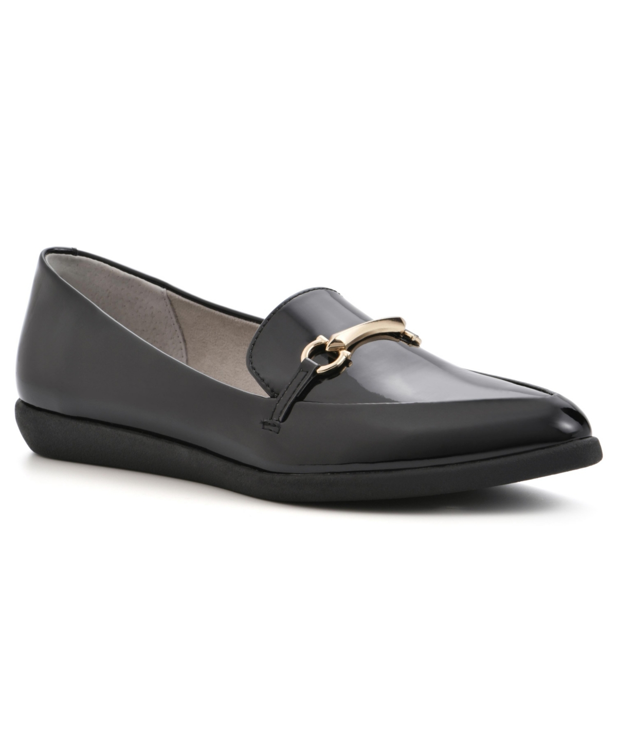 Women's Maria Loafers Shoe - Black Smooth