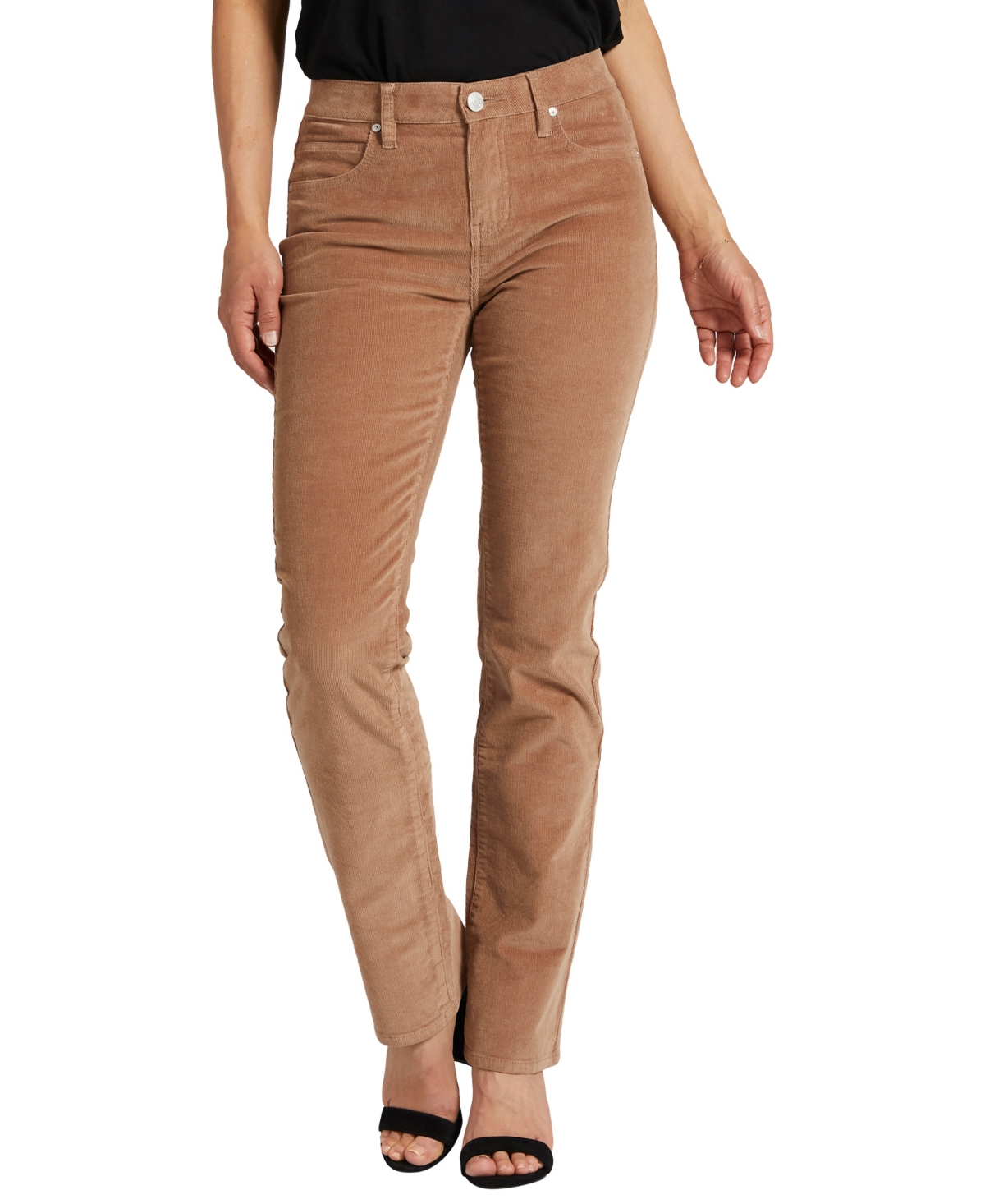 Jag Women's Ruby Mid Rise Straight Leg Pants