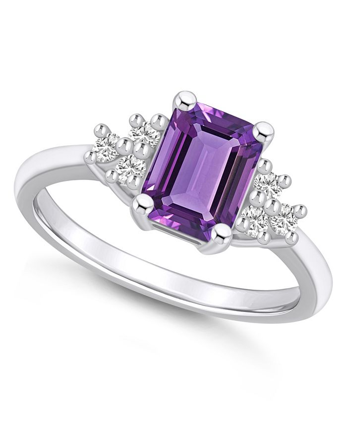 Macy's new arrivals amethyst rings