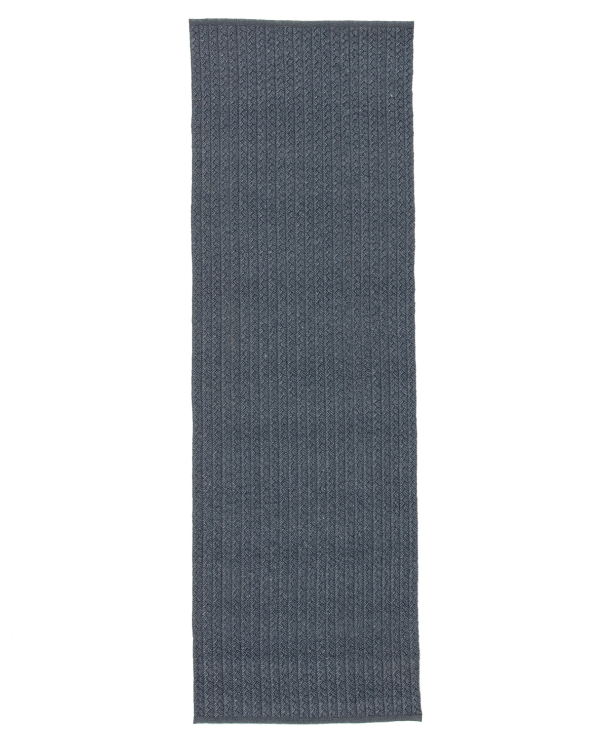 Jaipur Living Nirvana Premium NIP02 2'6in x 8' Runner Outdoor Area Rug - Blue