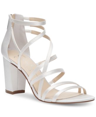 Jessica Simpson - Women's Stassey Strappy Block-Heel Sandals