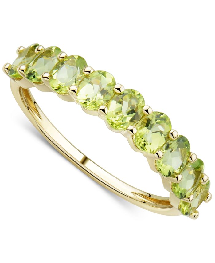 Macy's top peridot rings