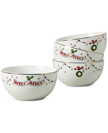 Lenox Merry Grinchmas All-Purpose Bowls Set of 4