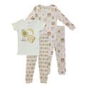 Set of 4 Chickpea Baby Girls Tight Fitting Sleepwear Pajamas