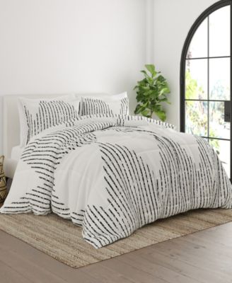 Ultra Soft Diamond Stripe 3-Pc. Comforter Set, King