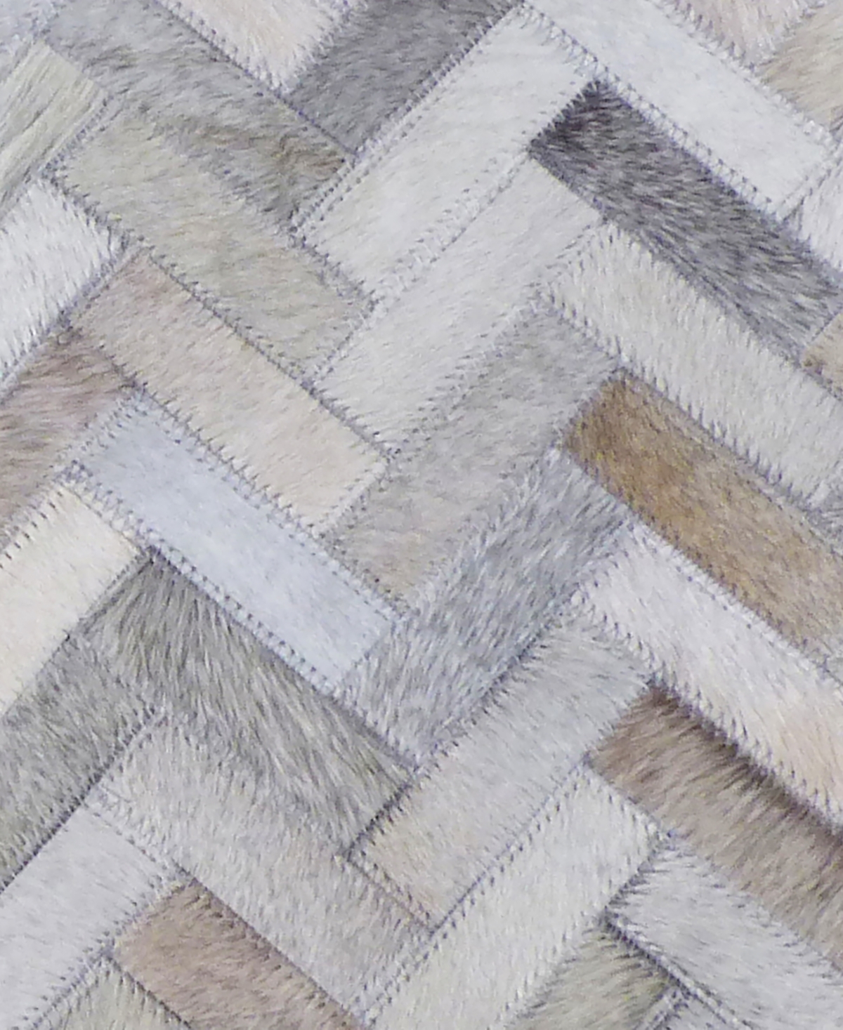 Exquisite Rugs Mosaic ER4056 Area Rug - Silver-Tone