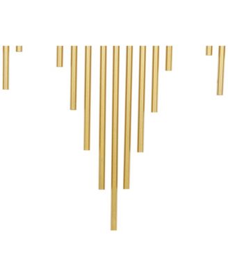 by Cosmopolitan Metal Contemporary Wall Mirror, 39" x 27"