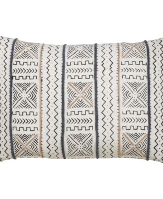Mud Cloth Decorative Pillow, 14" x 20"