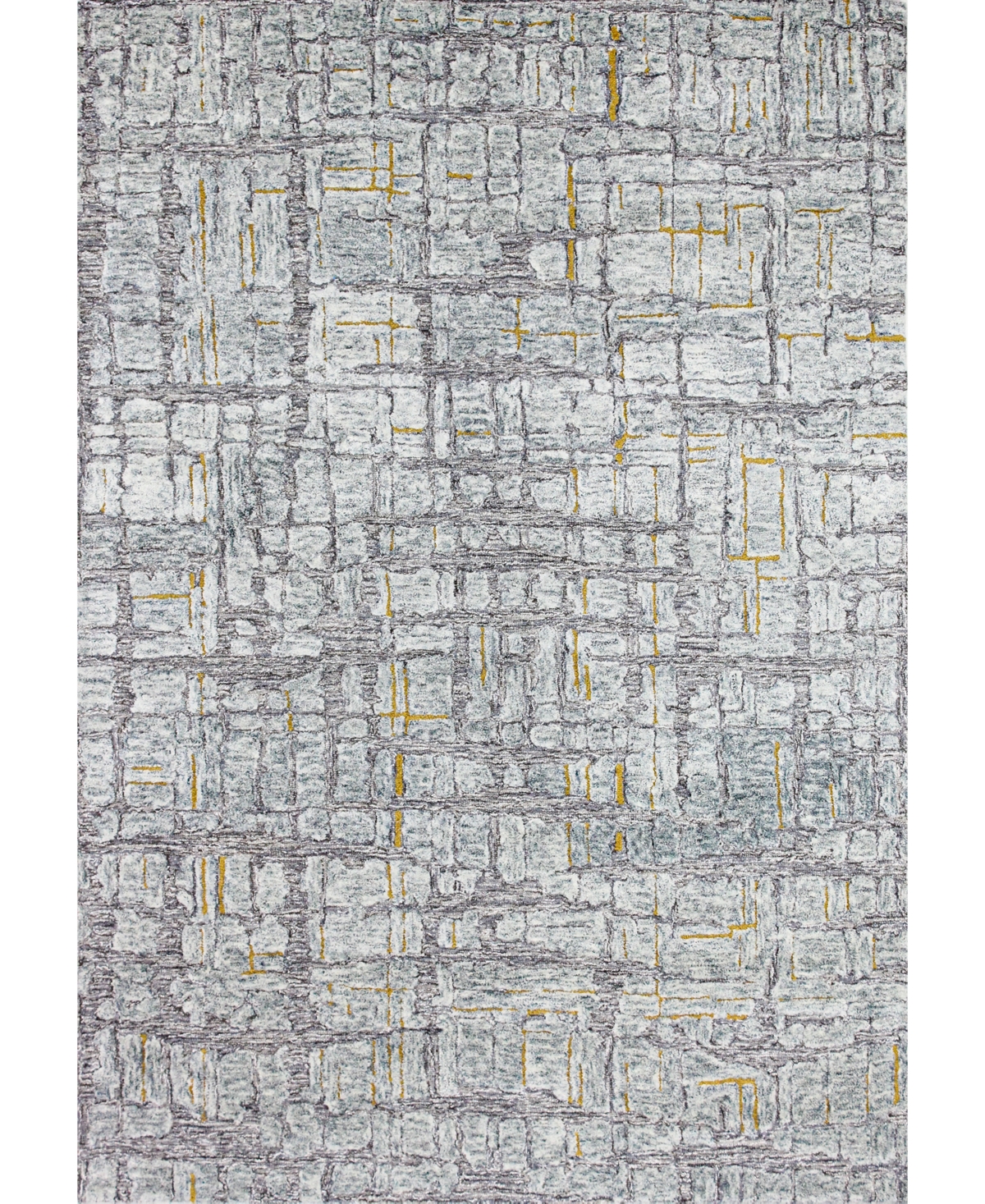 Bb Rugs Adige ADI165 8'6in x 11'6in Area Rug - Gray