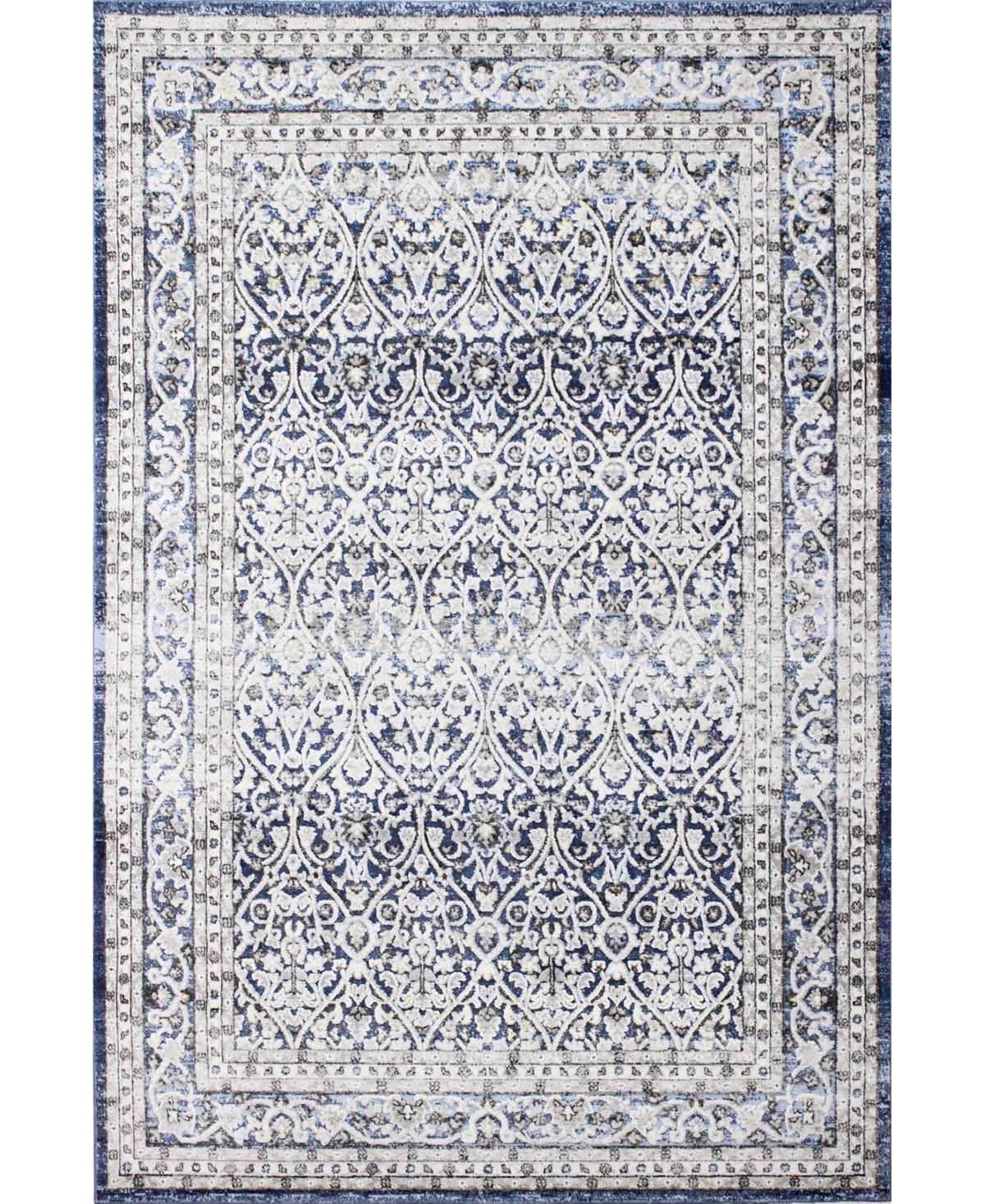 Bb Rugs Andalusia AND2011 8'6in x 11'6in Area Rug - Blue
