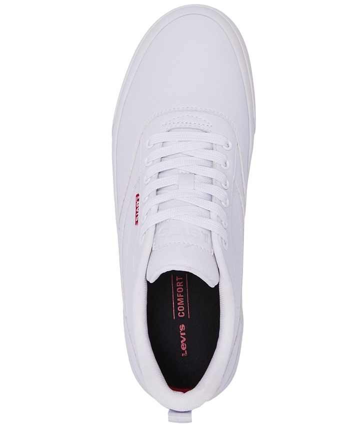 Levi's Men's Lance Perforated FauxLeather Low Top Skate Sneakers Macy's