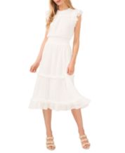 White summer dress macys discount