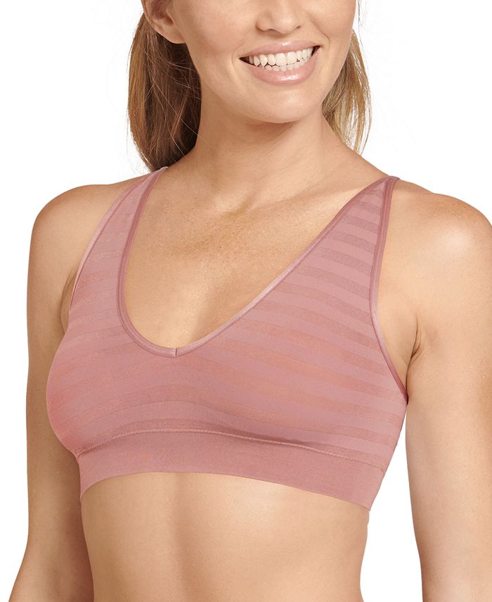 Jockey Matte and Shine Removable-Cup Bralette 1312 - Macy's