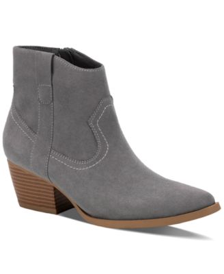 gray boots macys