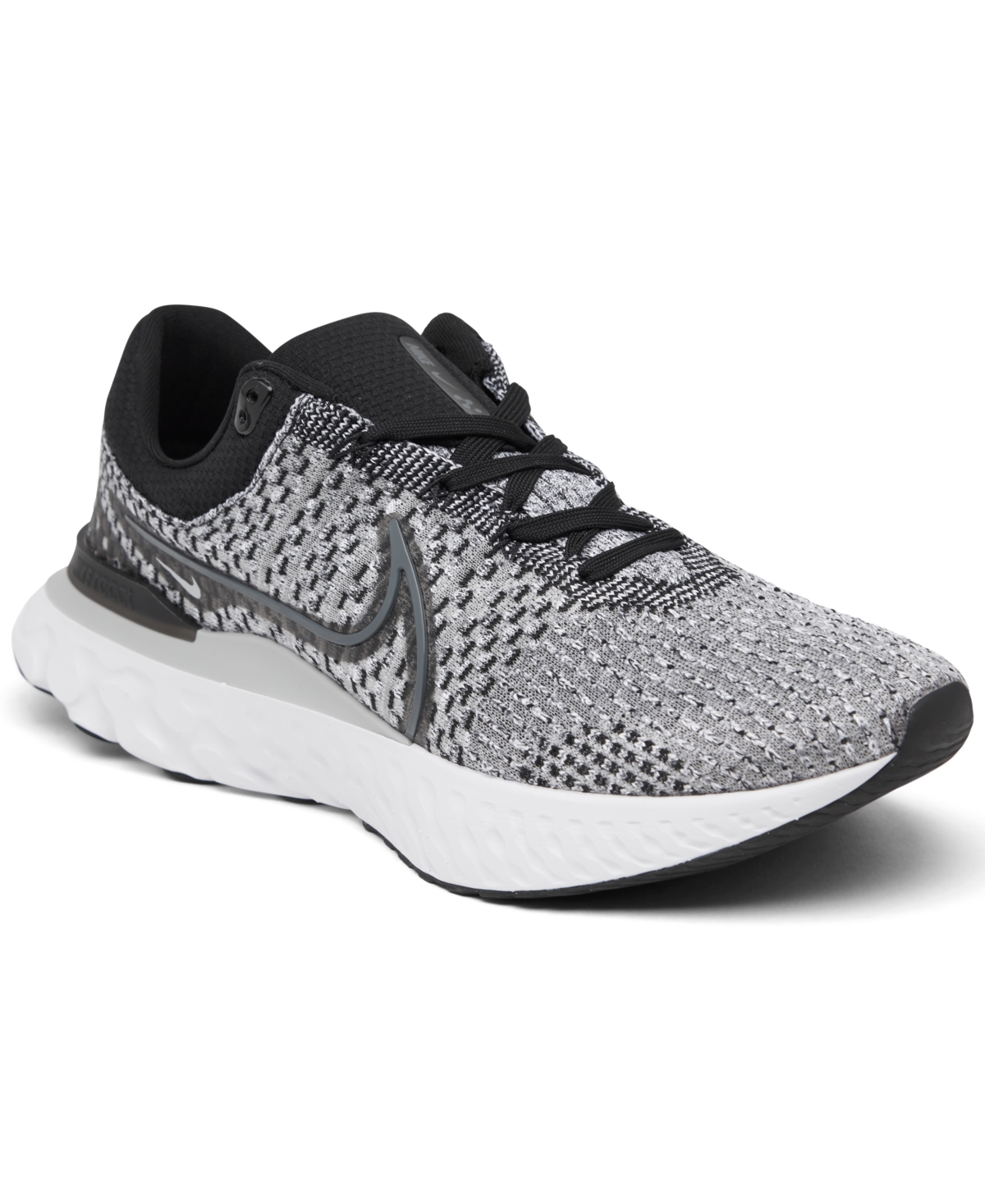 NIKE MEN'S REACT INFINITY RUN FLY KNIT 3 RUNNING SNEAKERS FROM FINISH LINE