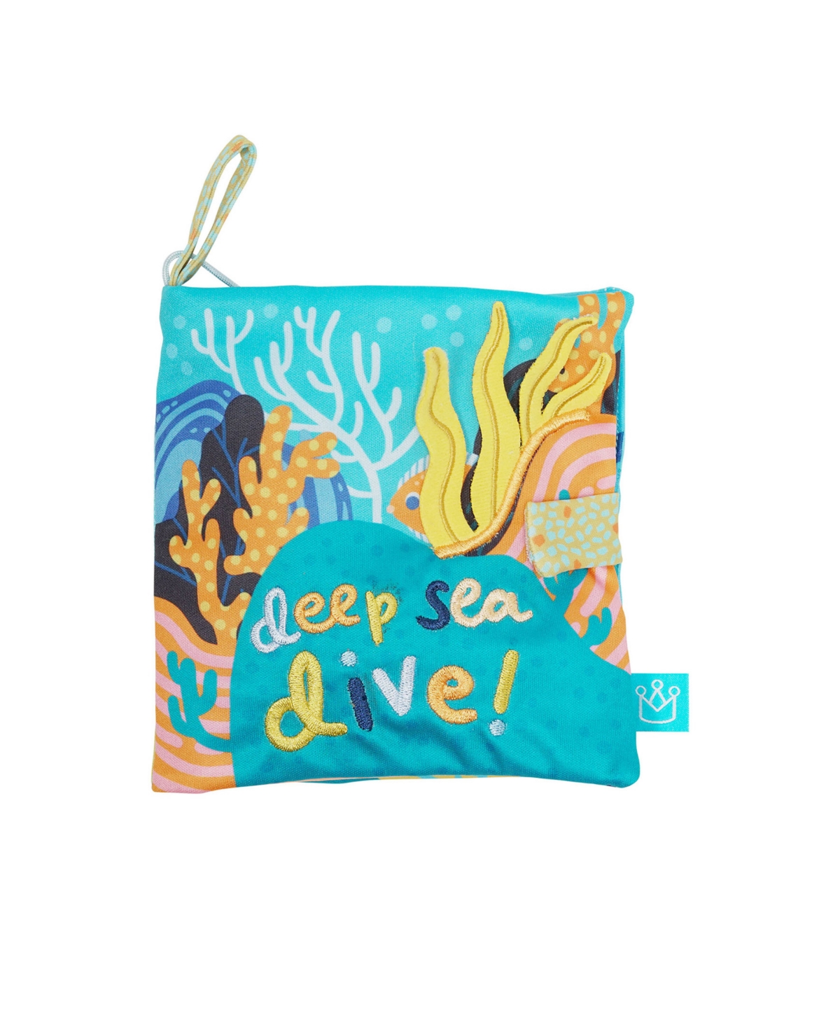 Manhattan Toy Company Kids' Deep Sea Dive Machine Washable Bath Time Activity Book In Multicolor