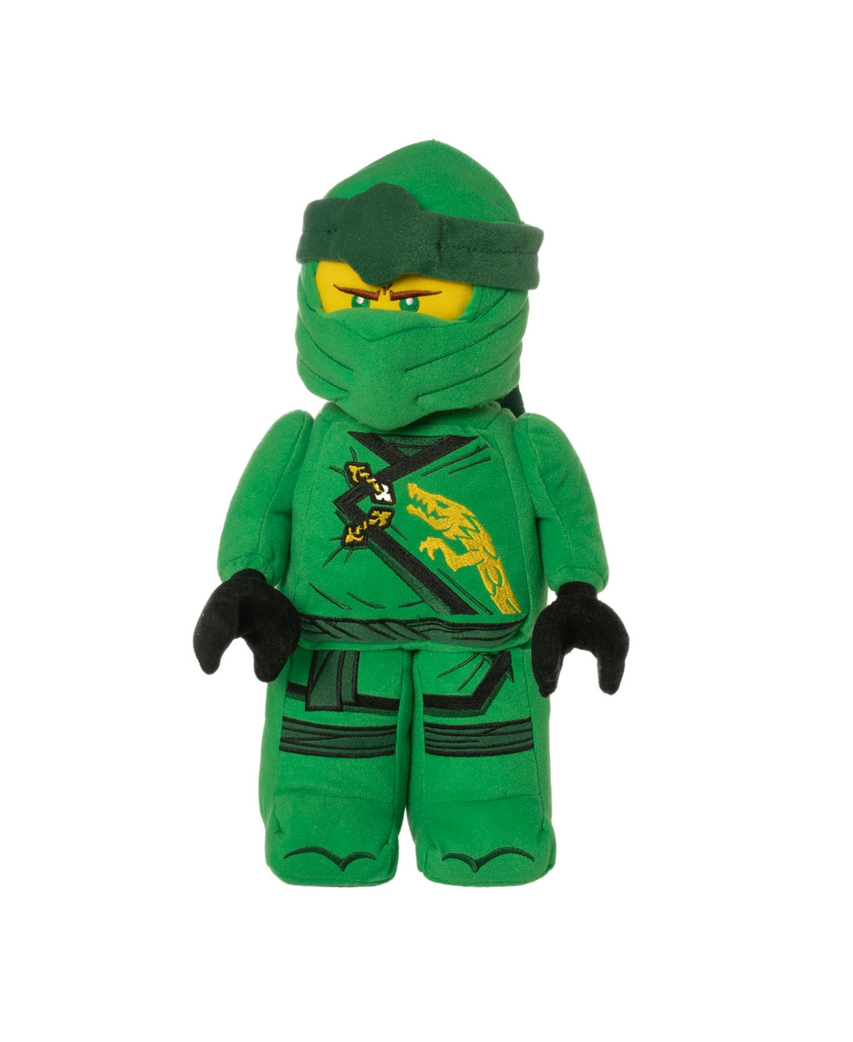 Manhattan Toy Company Kids' Lego Ninjago Lloyd Ninja Warrior 13" Plush Character In Multicolor