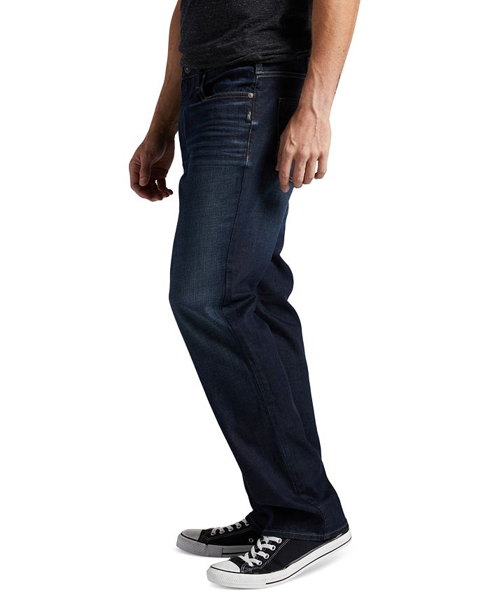 Silver Jeans Co. Men's Allan Slim Fit Straight Leg Jeans & Reviews ...