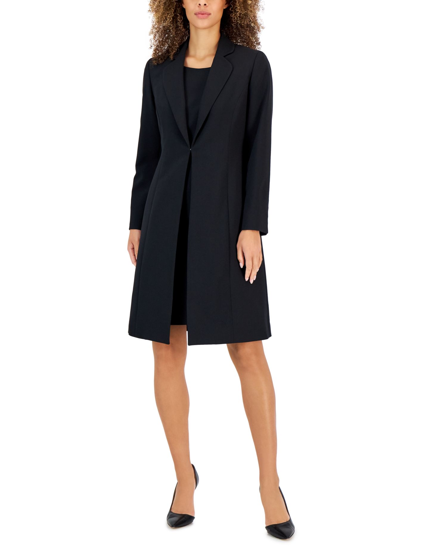 Women's Crepe Topper Jacket & Sheath Dress outfit