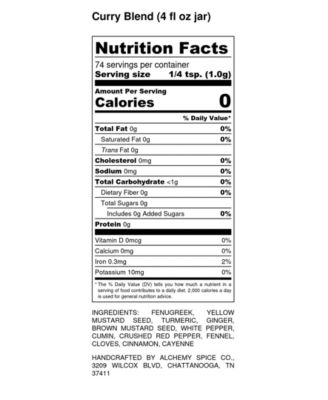 Salt-Free Spice Blend Collection Gift Set, 4 Piece